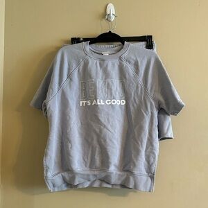 H & M Be Kind Short Sleeve Short Set Size Medium Women